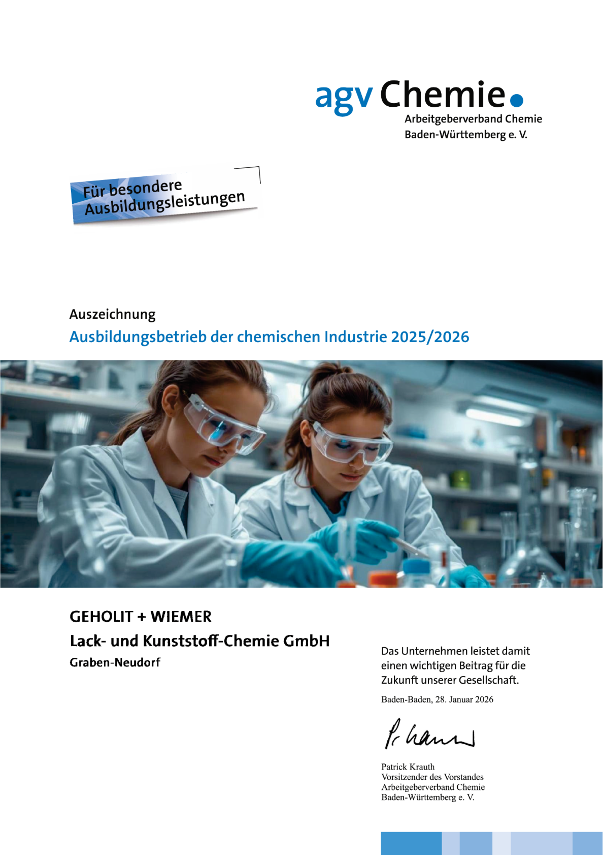 Arbeitgeberverband Chemie Baden-Württemberg e.V.